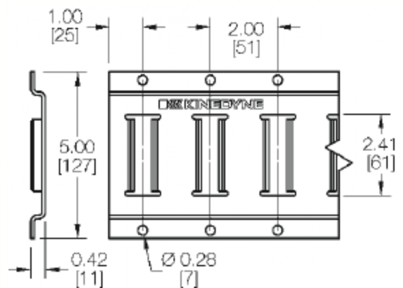 Riel Horizontal Serie E